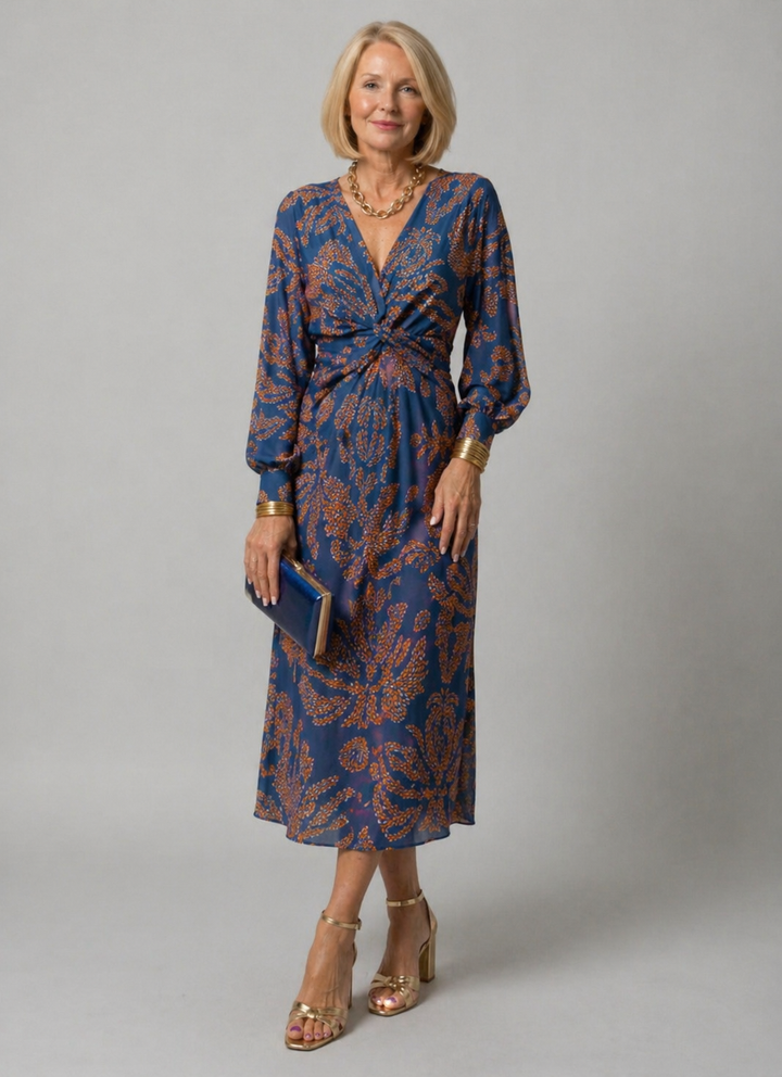 Claire Verra™ | Floral print Dress