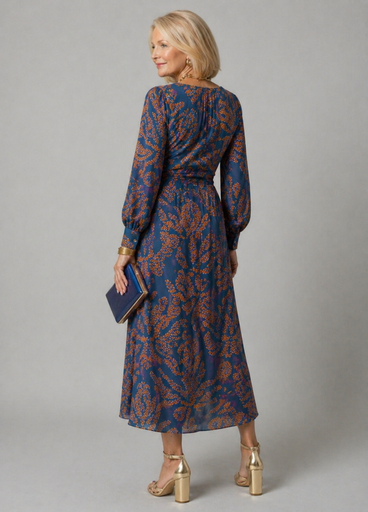 Claire Verra™ | Floral print Dress
