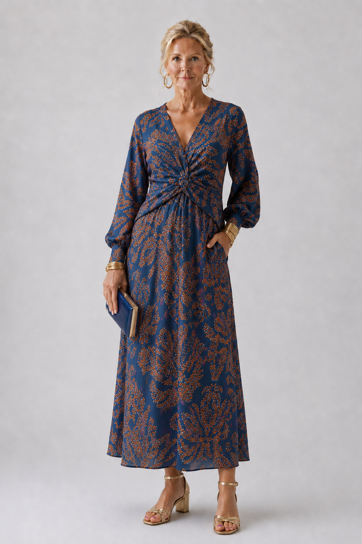 Claire Verra™ | Floral print Dress