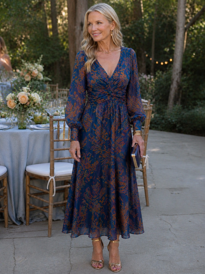 Claire Verra™ | Floral print Dress